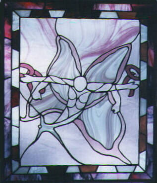 mental patients survivors art stained glass multiple personality disorder