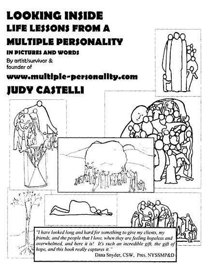 multiple personality books by shild abuse survivor Judy Castelli: Looking Inside